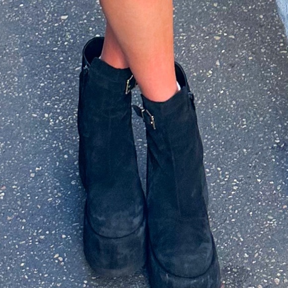 Free People Sabrina Platform Ankle Boots - Picture 2 of 3